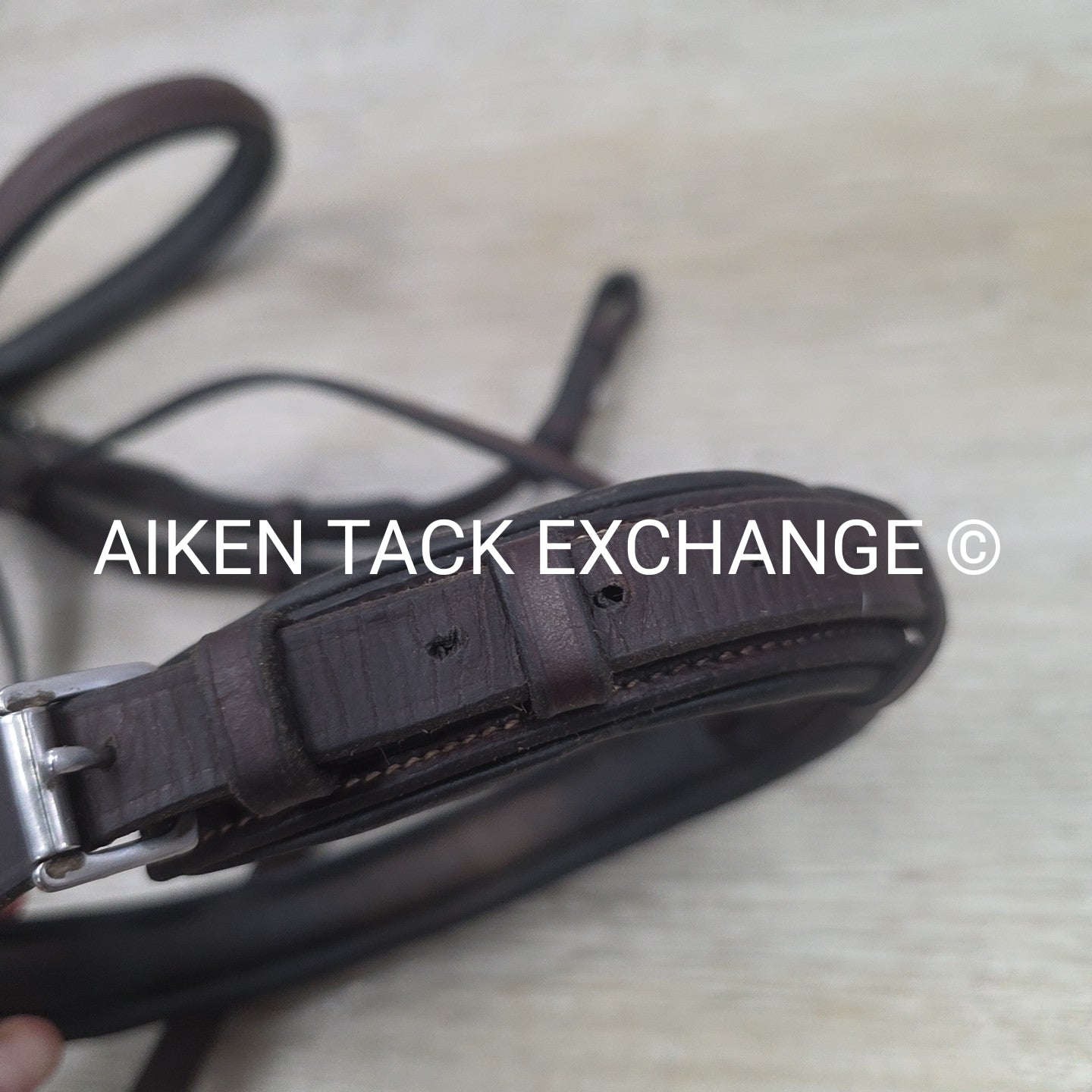 KL Select Red Barn Fancy Stitched Bridle, No Reins, Size Full