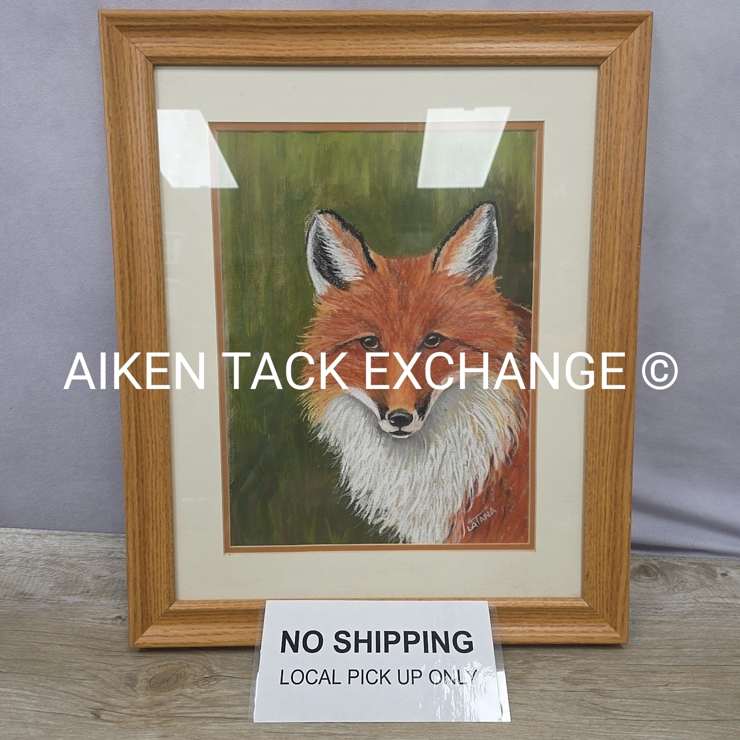 Fox Artwork, 19" x 23.5"