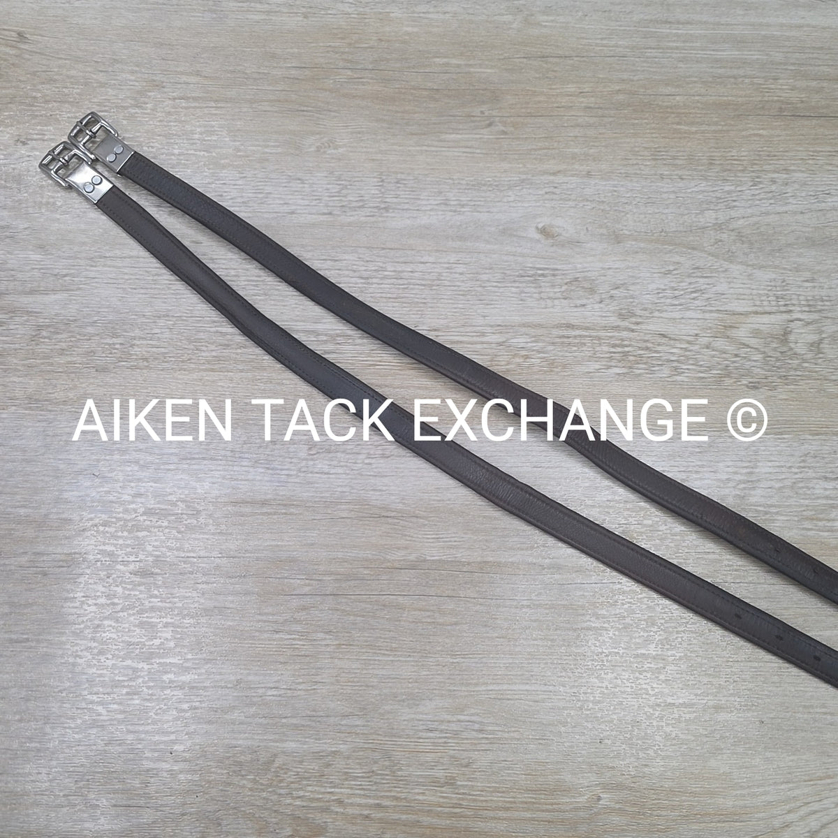KL Select Black Oak Stirrup Leathers, Brown, 48"
