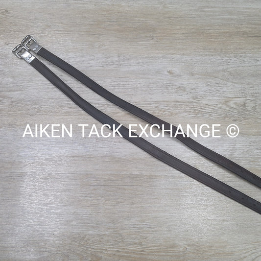 KL Select Black Oak Stirrup Leathers, Brown, 48"