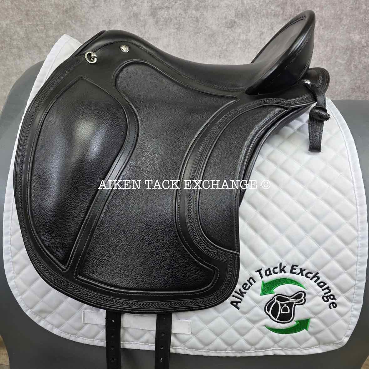 2023 DP Saddlery 7194 El Campo Shorty SKL Saddle, S2 Seat, Adjustable Tree, Wool Flocked Panels