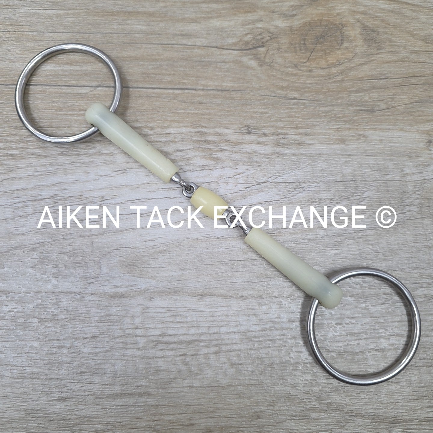 Happy Mouth Double Joint Loose Ring Bradoon Bit 6"