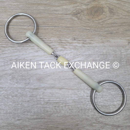Happy Mouth Double Joint Loose Ring Bradoon Bit 6"