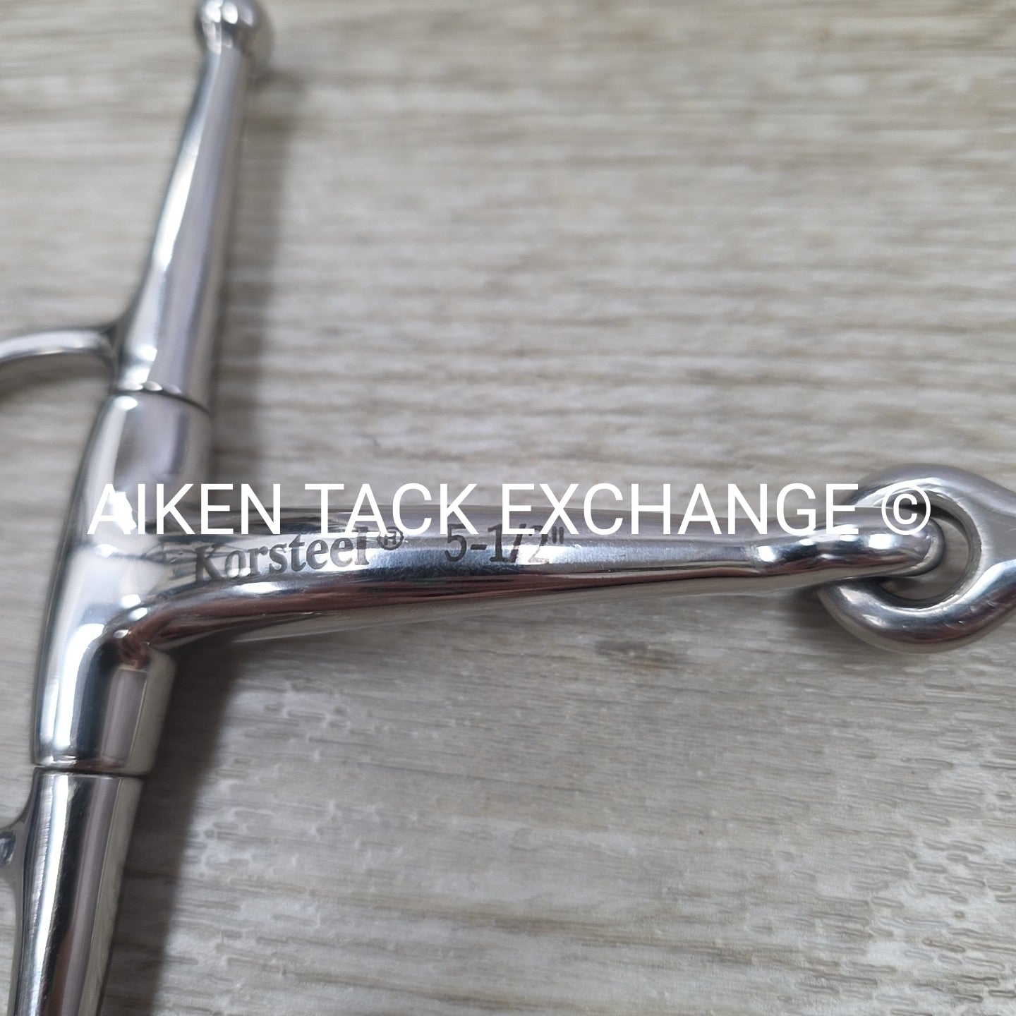 Korsteel Single Joint Full Cheek Bit 5.5"