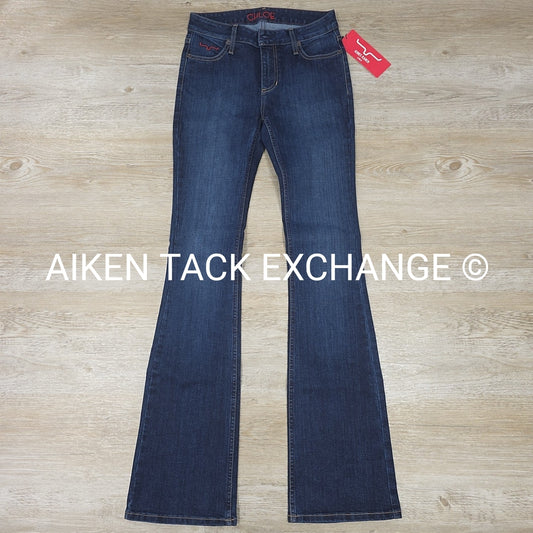 Kimes Ranch Chloe Mid-Rise Boot Cut Jeans, Size 0 / 36
