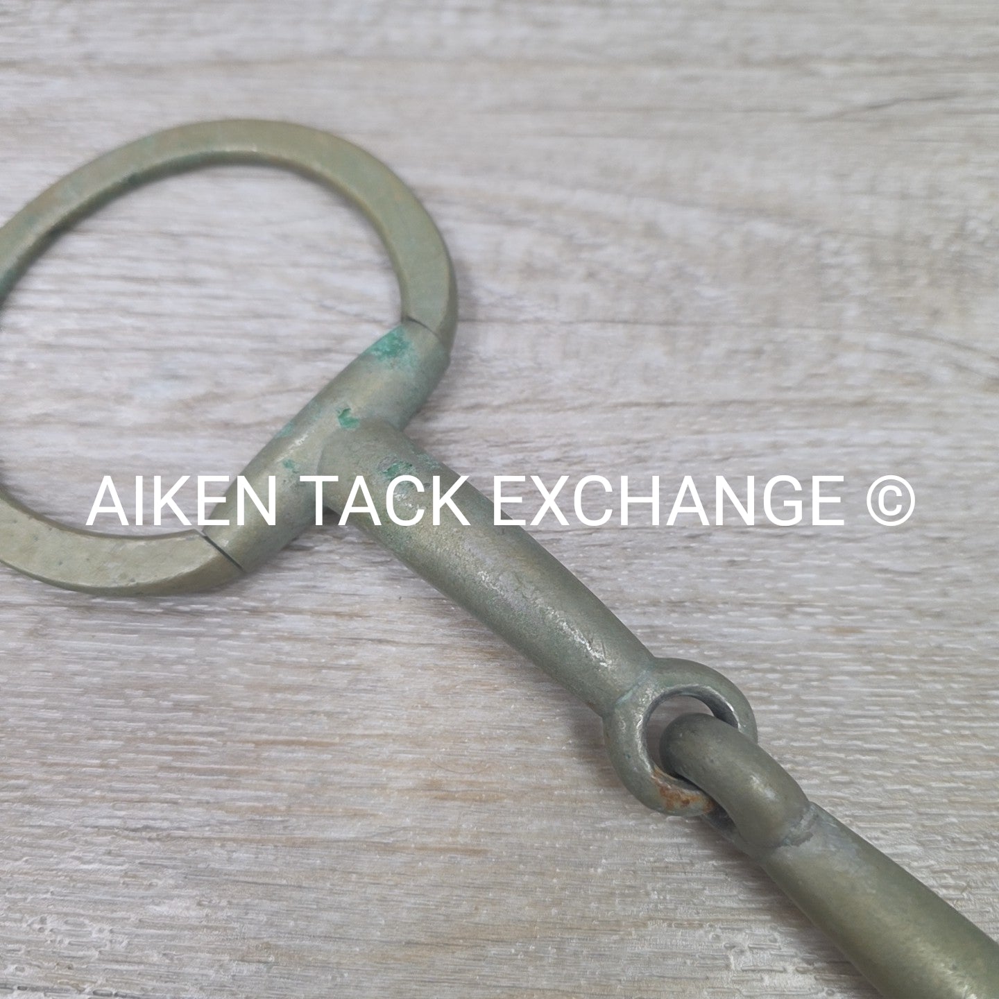 Single Joint Heavy Duty Flat Ring Eggbutt Bit 5.75"