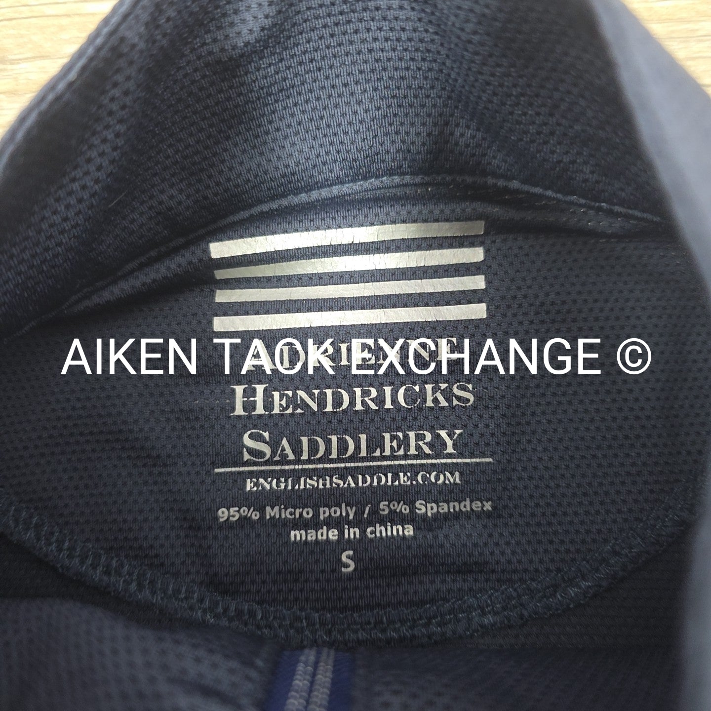 Adrienne Hendrick Saddlery Long Sleeve Sun Shirt, Size Small