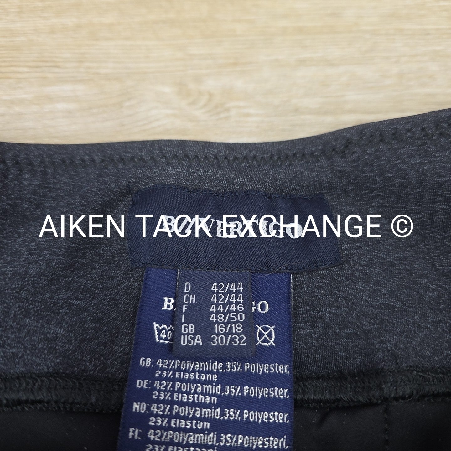 B Vertigo Silicone Grip Full Seat Tights, Size 30 / 32