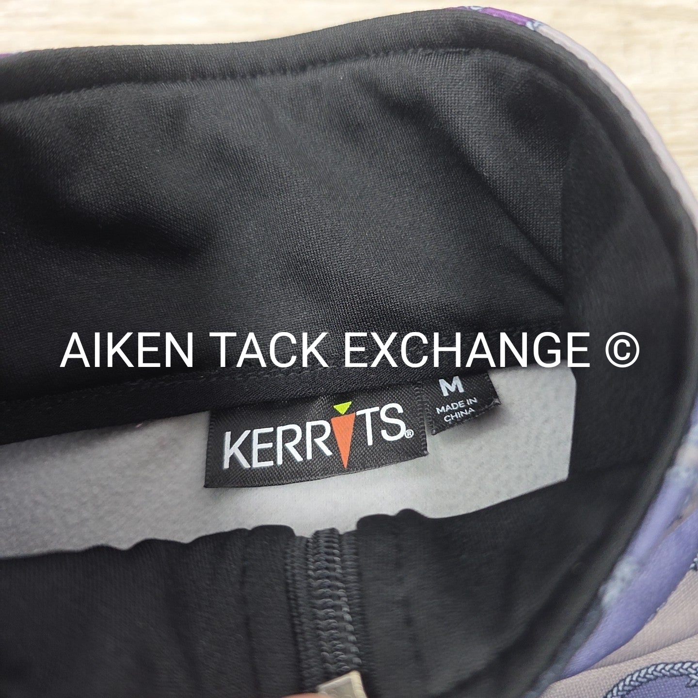 Kerrits Fleece Lined 1/4 Zip Pull Over Jacket, Size Medium