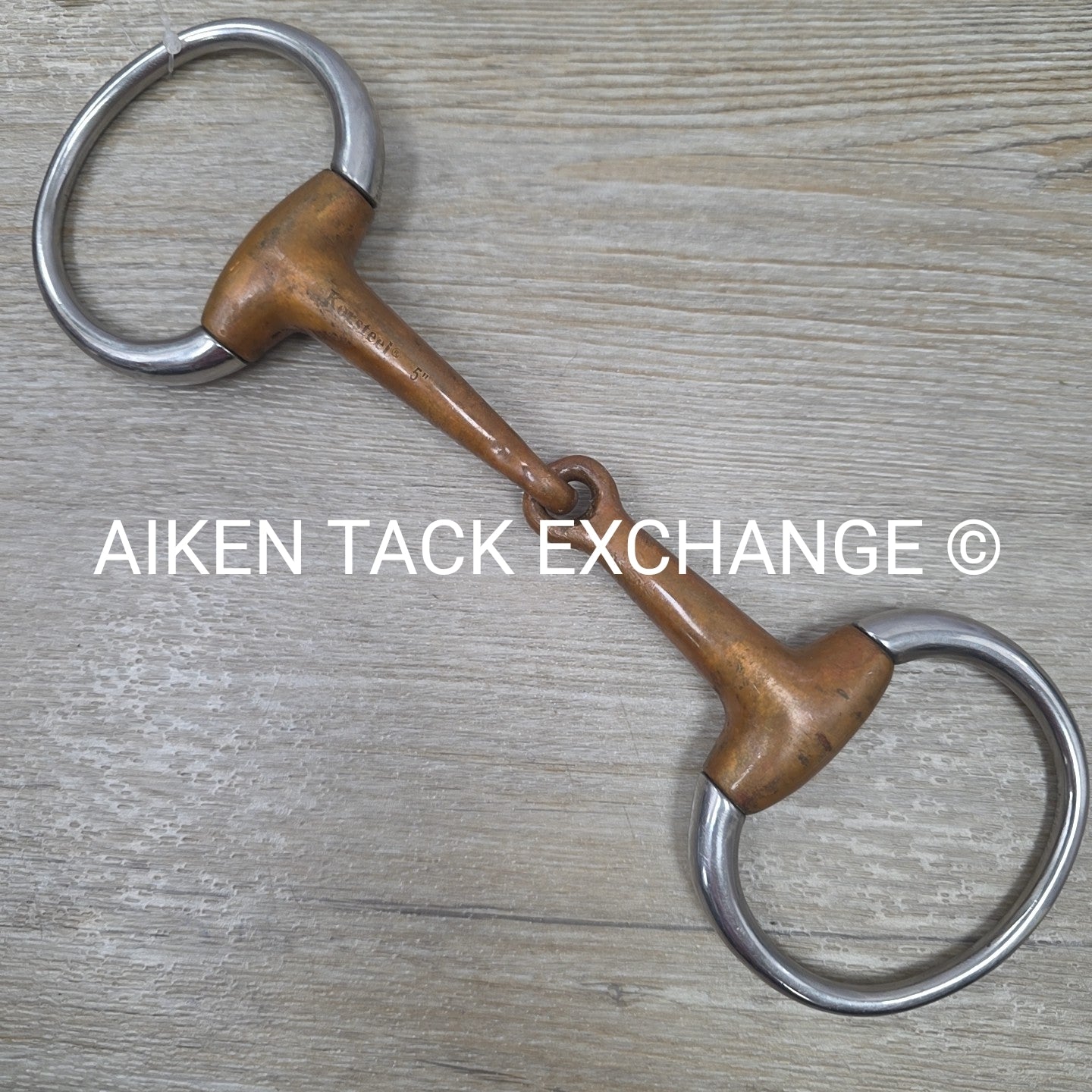 Korsteel Copper Single Joint Eggbutt Bit 5"