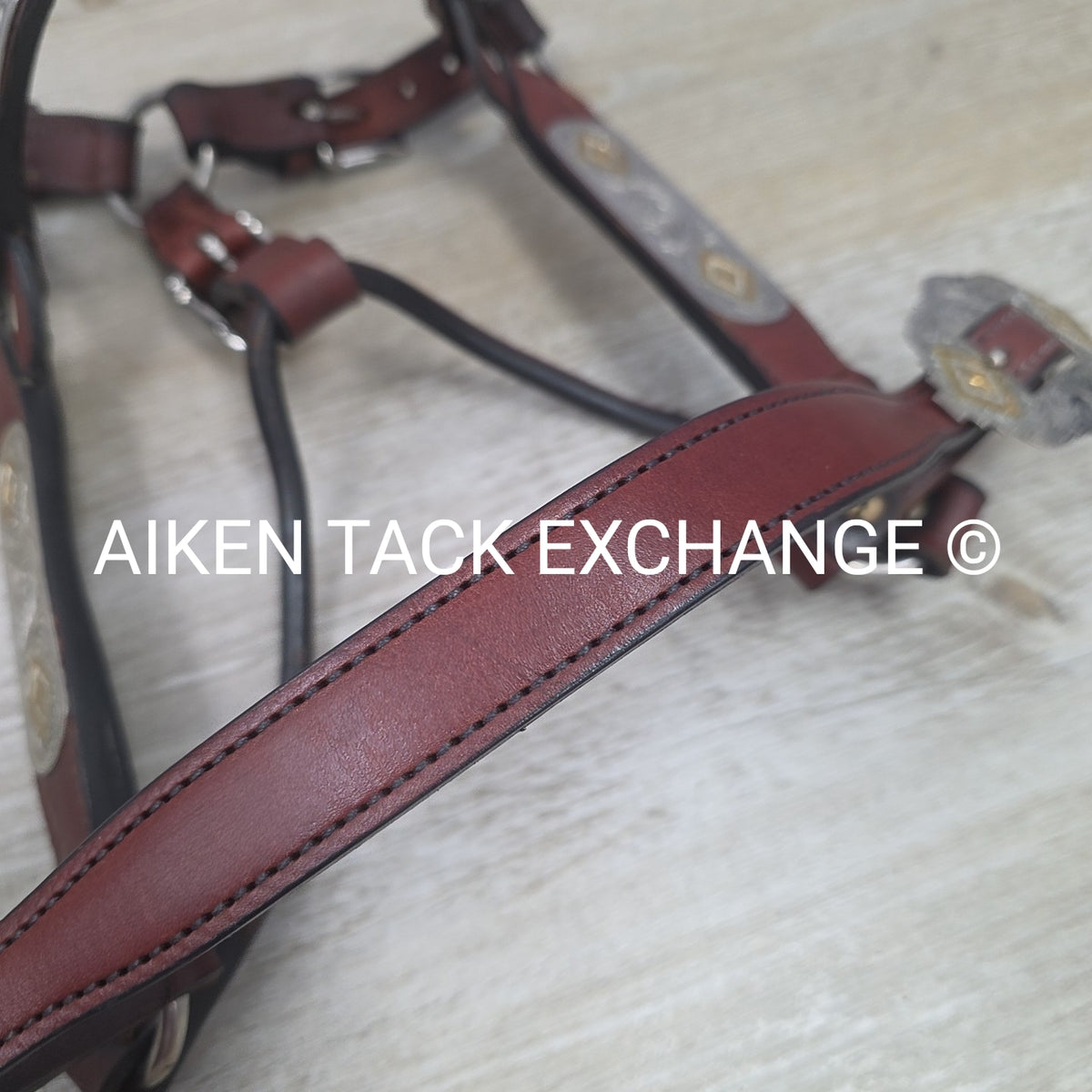 Kathy's Show Equipment Western Show Halter, Size Full