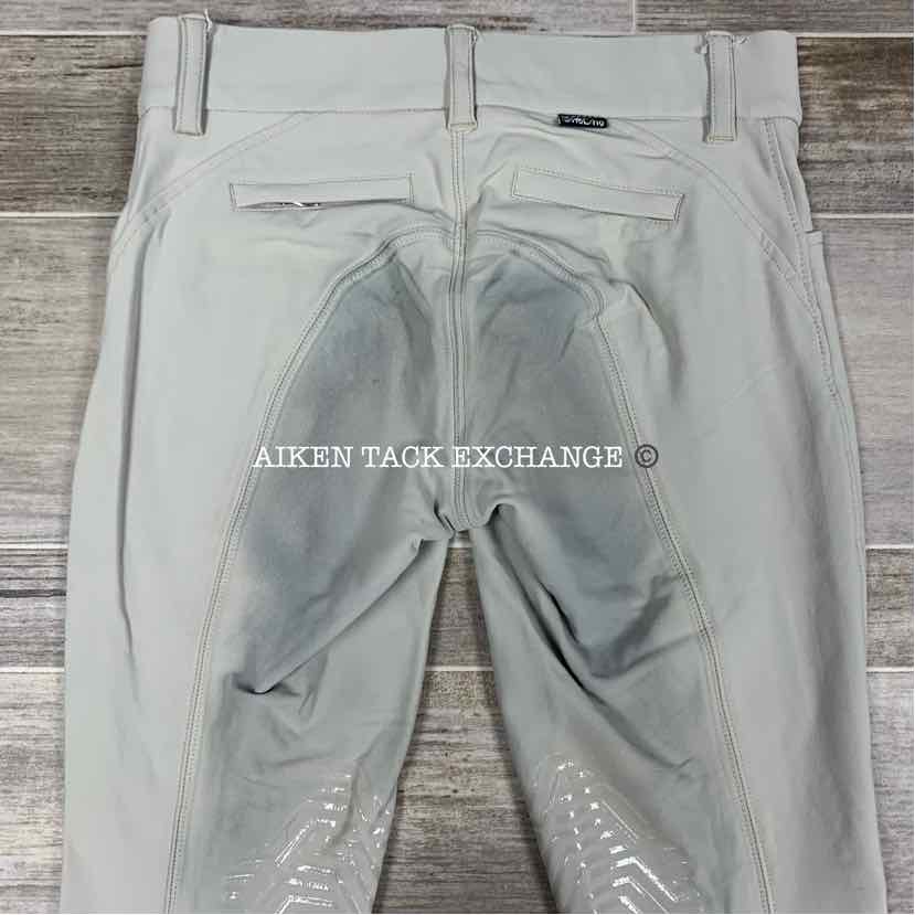 BARGAIN BUNDLE: 2 Pair GhoDho Silicone Grip Knee Patch Breeches, Size 26