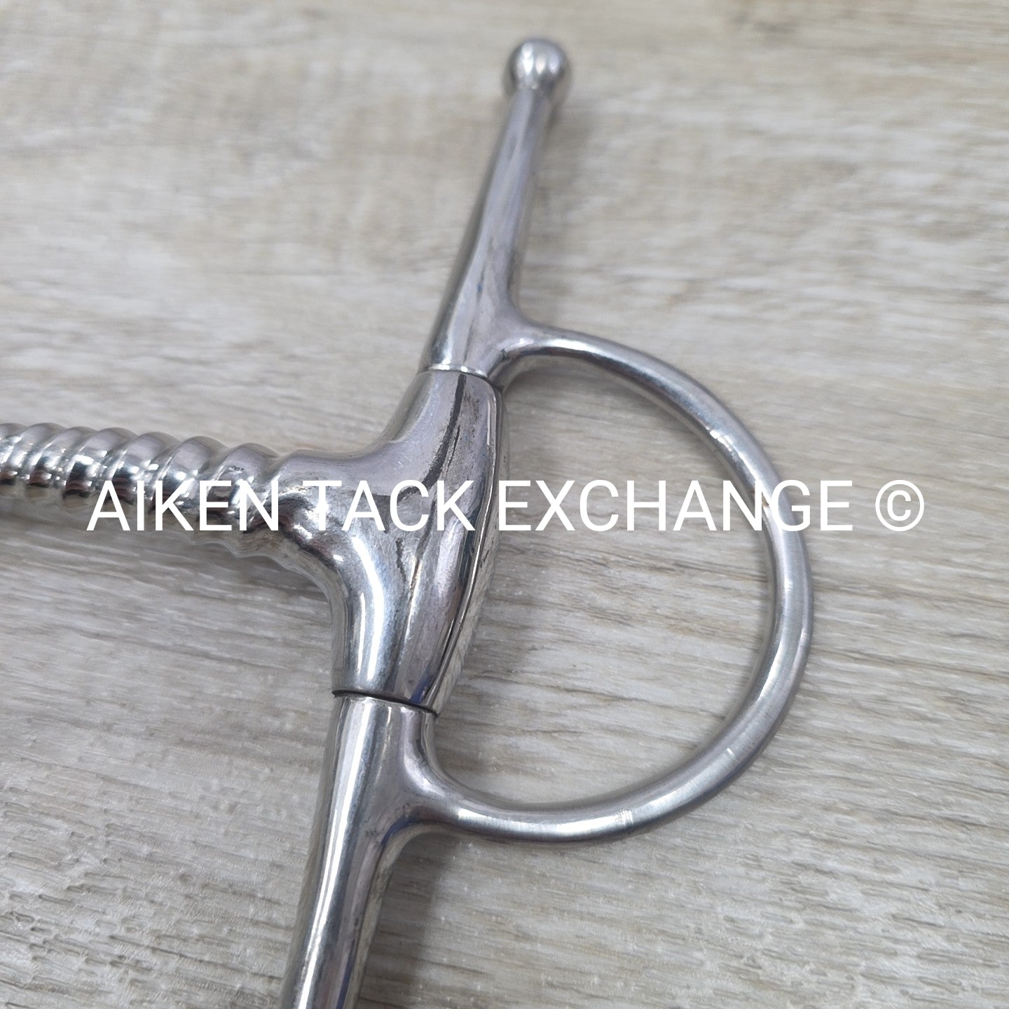 Korsteel Single Joint Corkscrew Full Cheek Bit 5.5"