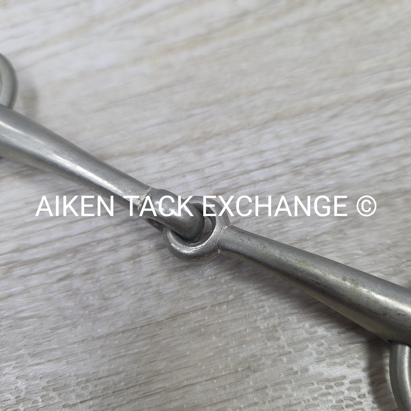 Star Steel Silver Single Joint Loose Ring Bradoon Bit 4.75"