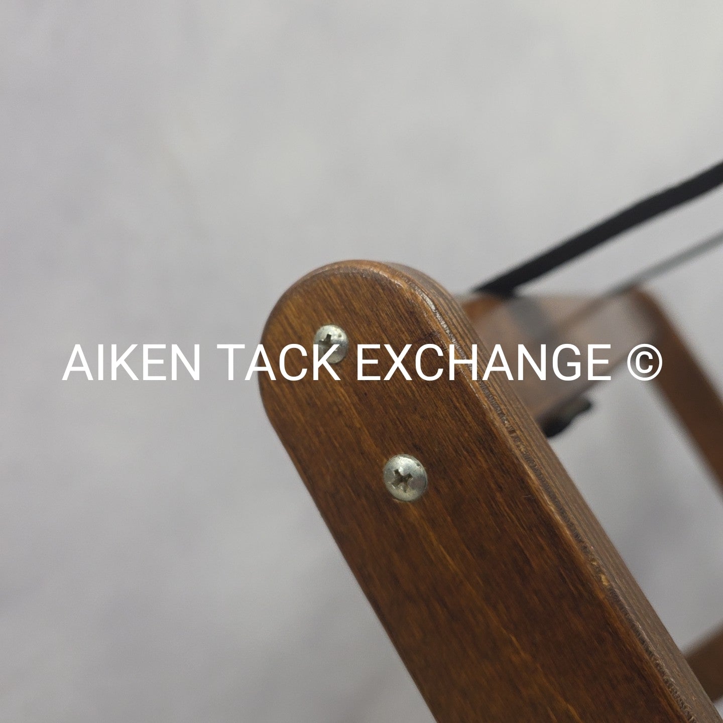 Wood Portable Folding Saddle Stand