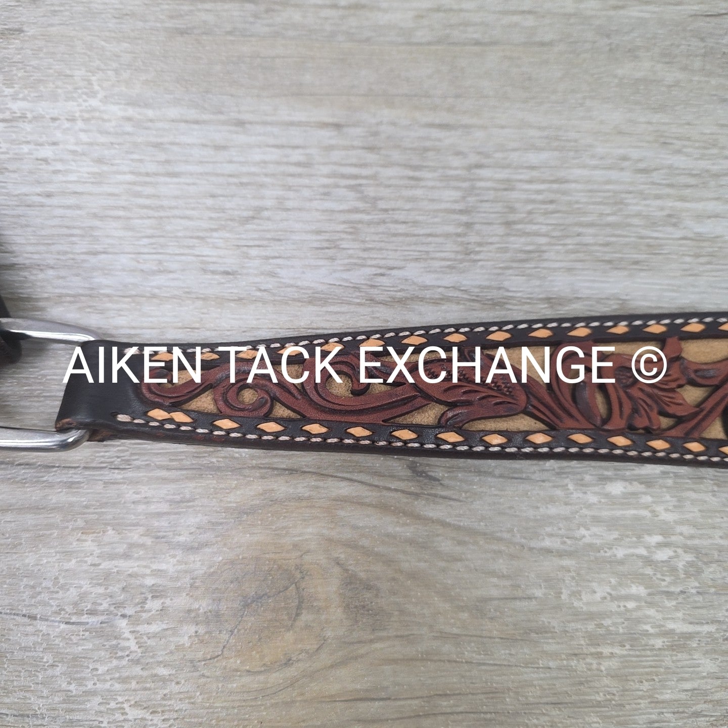 Circle Y Tooled Breastcollar, Size Full/Horse