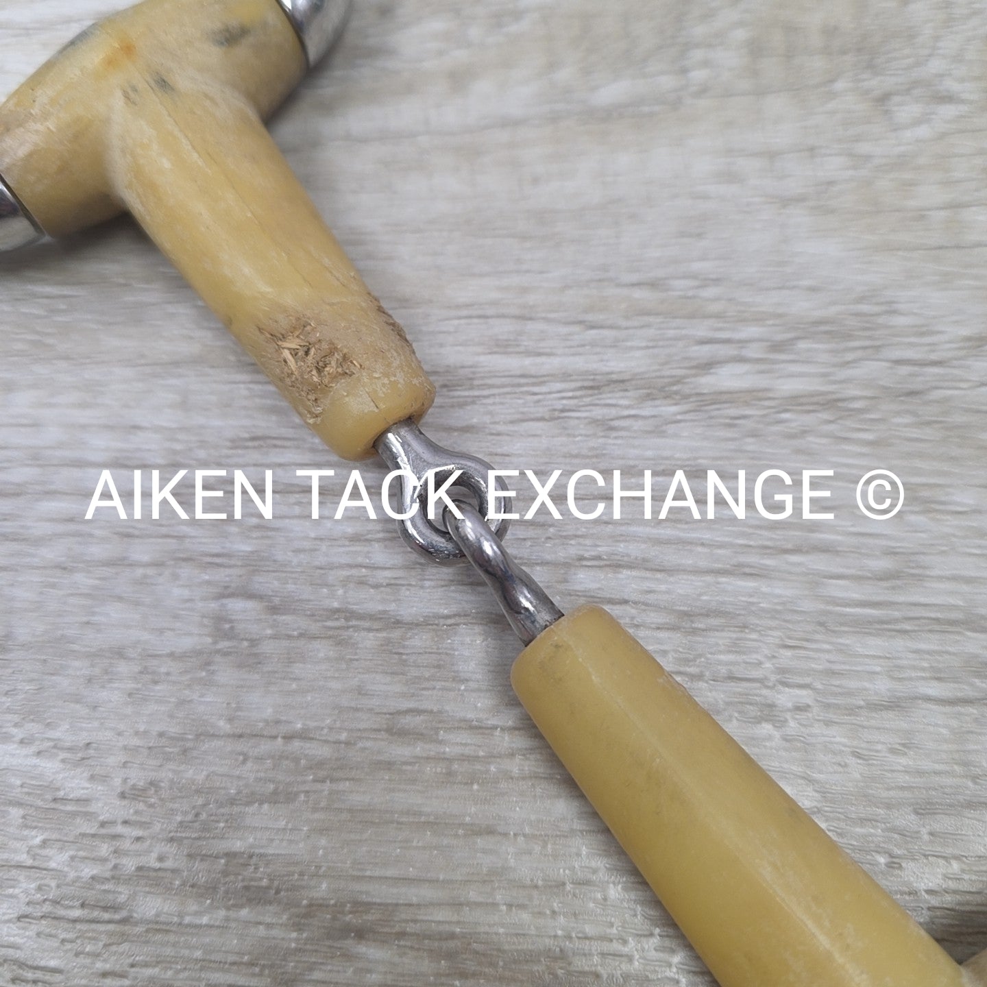 Happy Mouth Single Joint Eggbutt Bit 5" (Has Chew Marks)