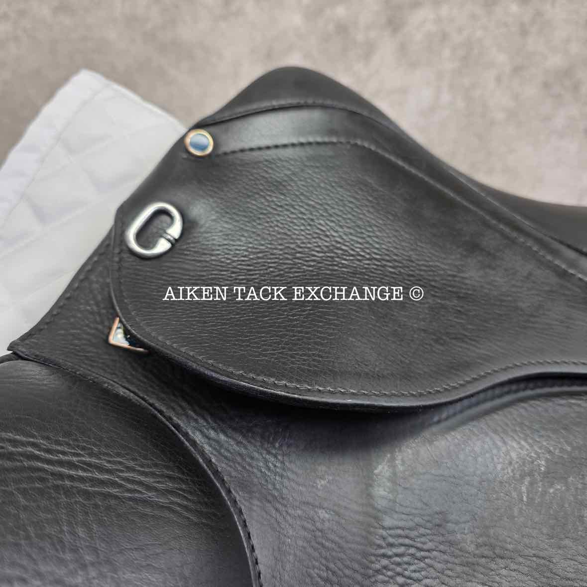 2016 Stubben 1894 Dressage Saddle, 17.5" Seat, 32cm Tree - Wide, Wool Flocked Panels