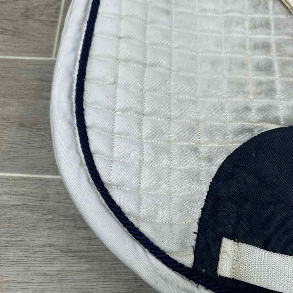 Hulsebos Dressage Saddle Pad, White