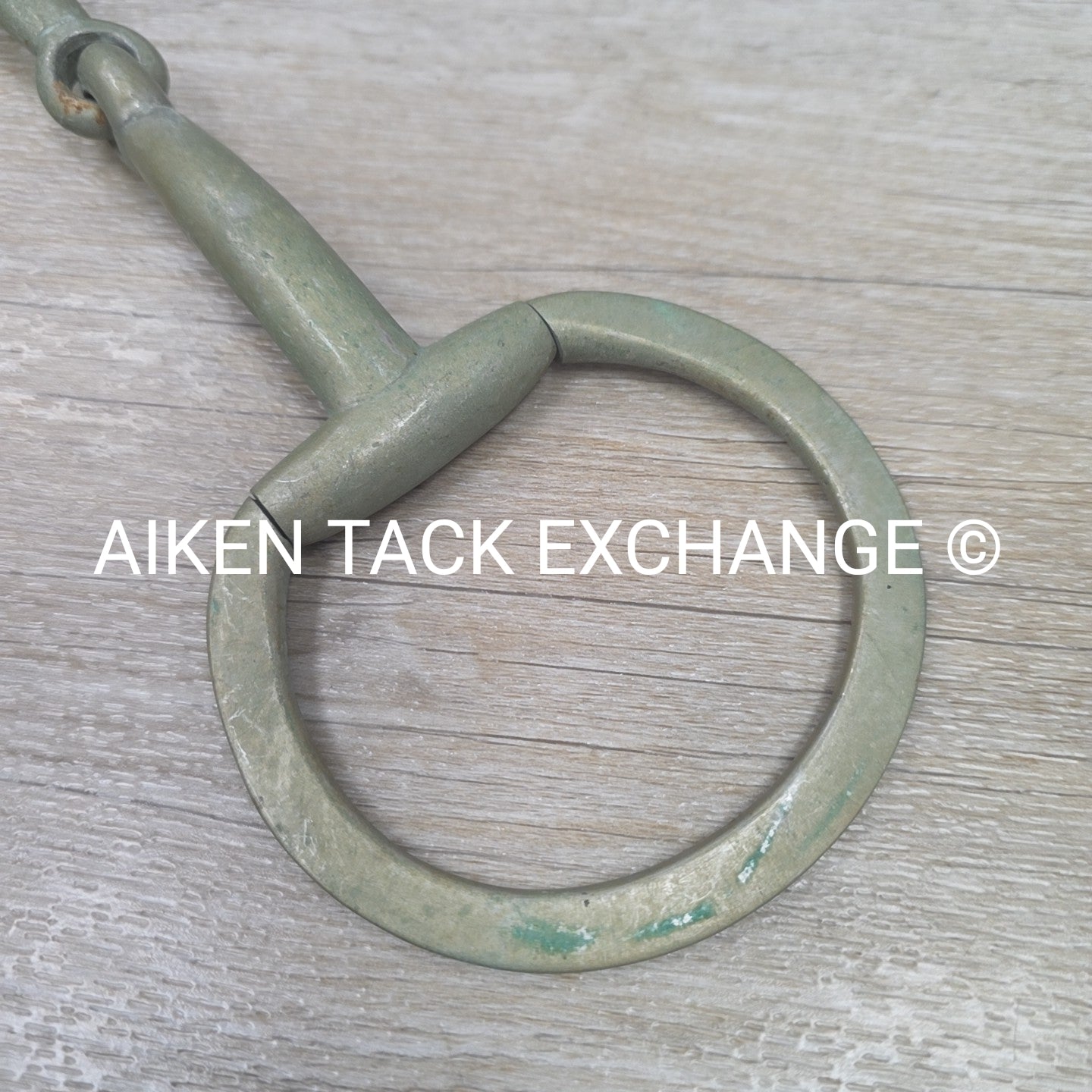 Single Joint Heavy Duty Flat Ring Eggbutt Bit 5.75"