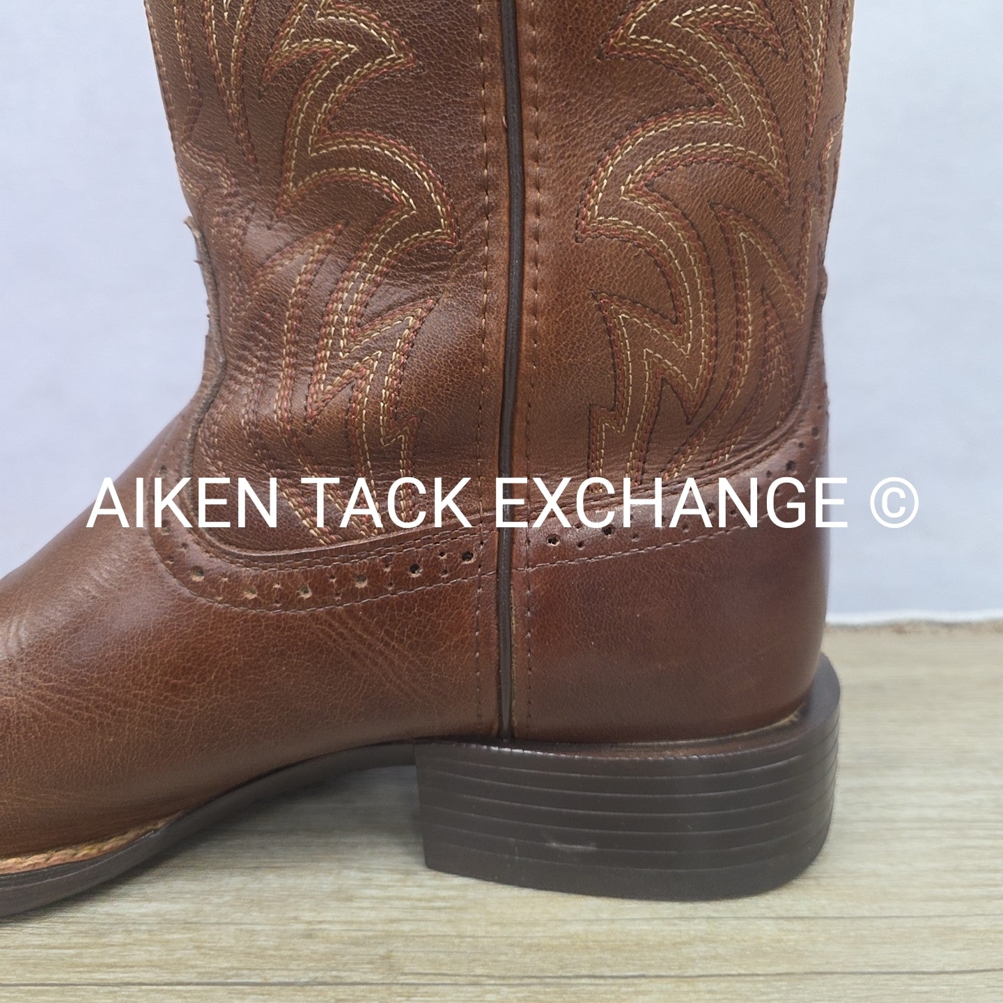 Ariat Sidebet Western Boots w/ Wide Square Toe, Men's 11.5D