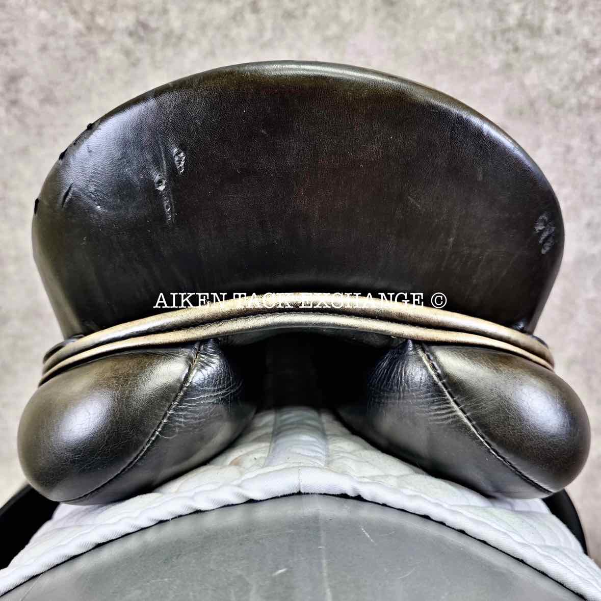 2012 DK Saddlery Liberty Monoflap All Purpose Jump Saddle, 17.5" Seat, Medium Wide Tree, Wool Flocked Panels