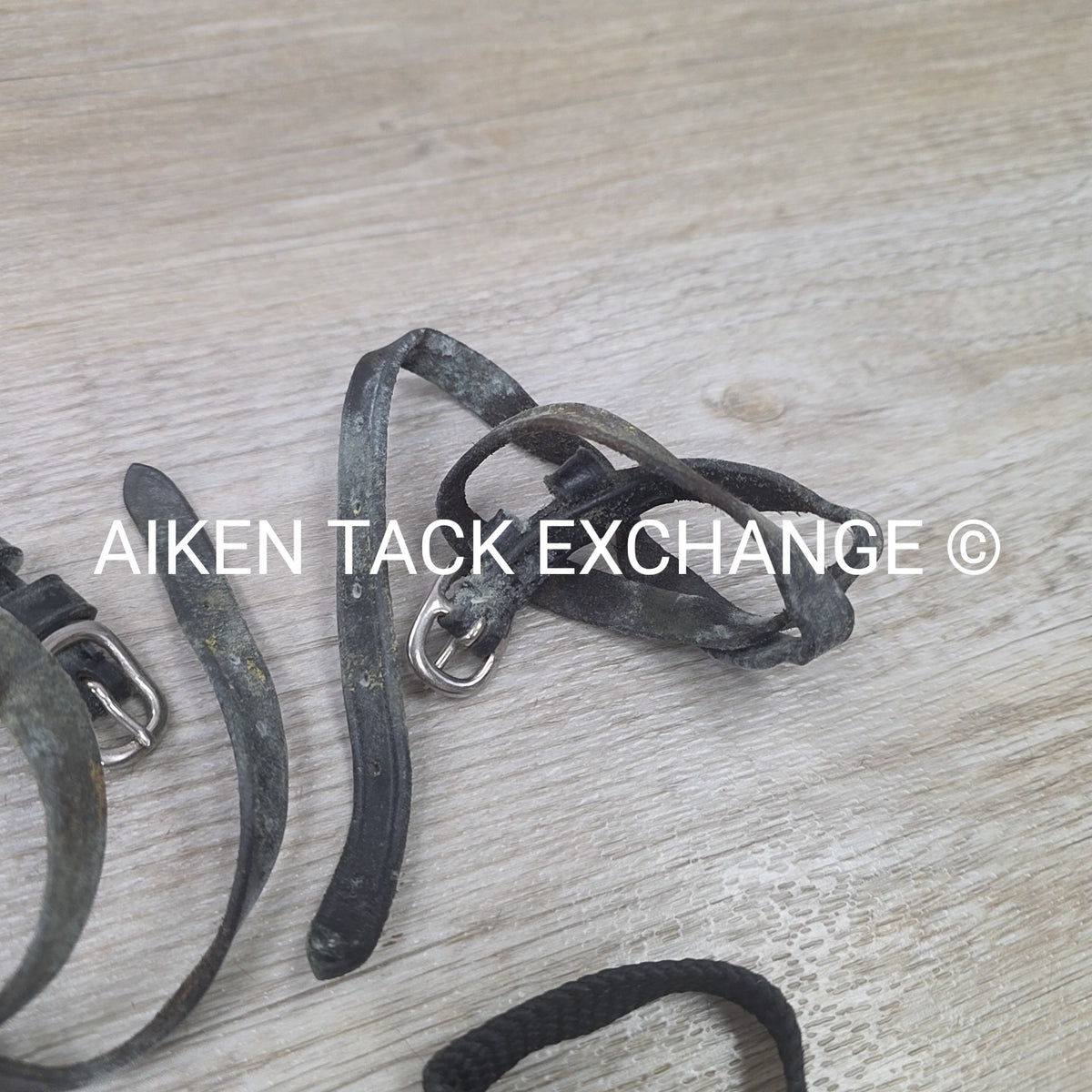 BARGAIN BUNDLE: Rubber Covered Spurs with Leather & Braided Nylon Spur Straps