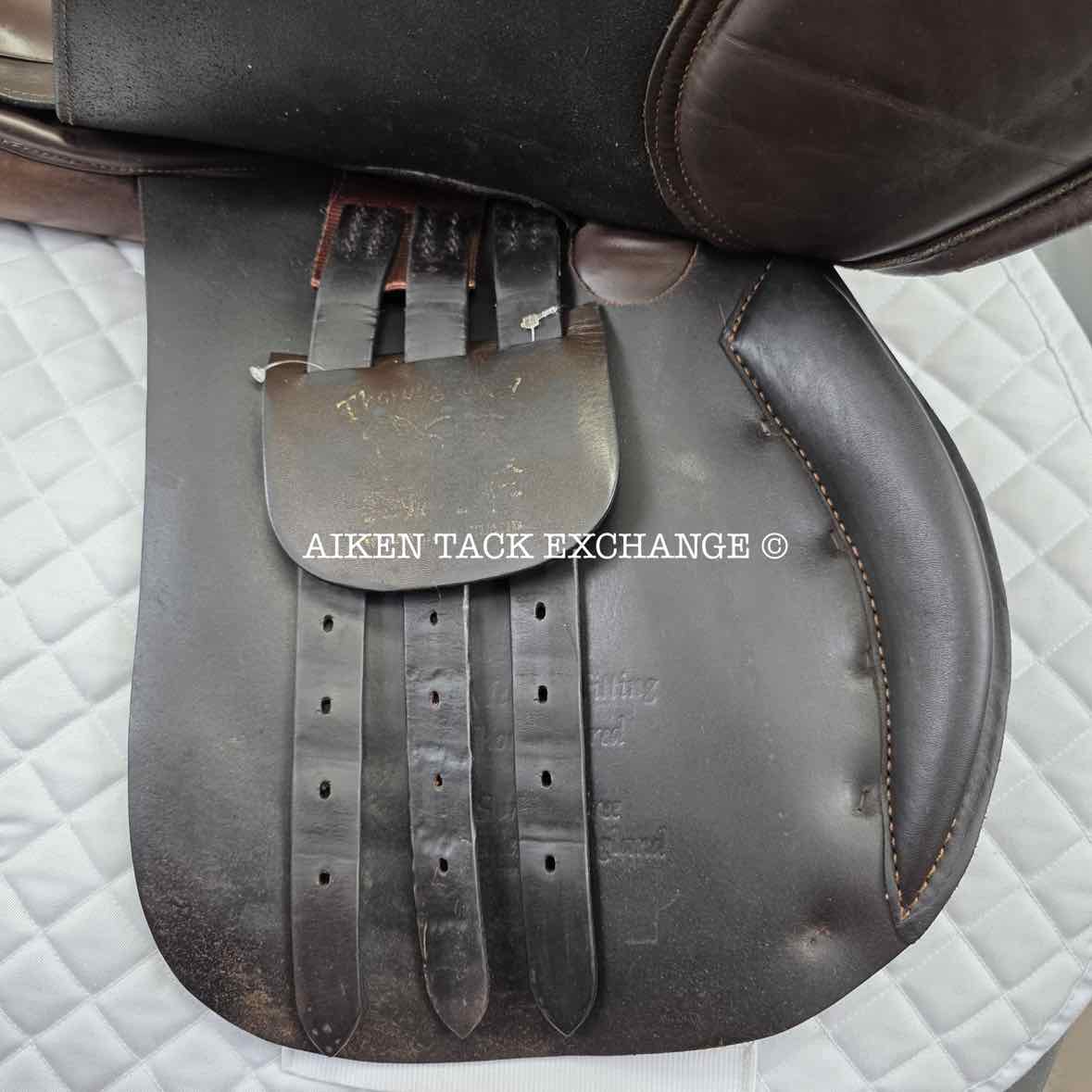 Thoroughbred Event All Purpose Saddle, 17" Seat, Medium Tree, Foam Panels