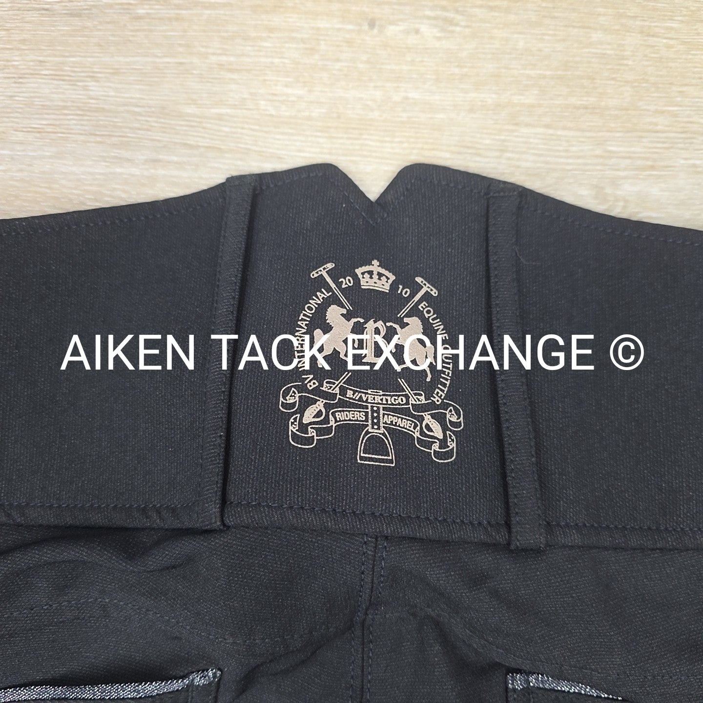 B Vertigo Silicone Grip Full Seat Breeches, Size 36