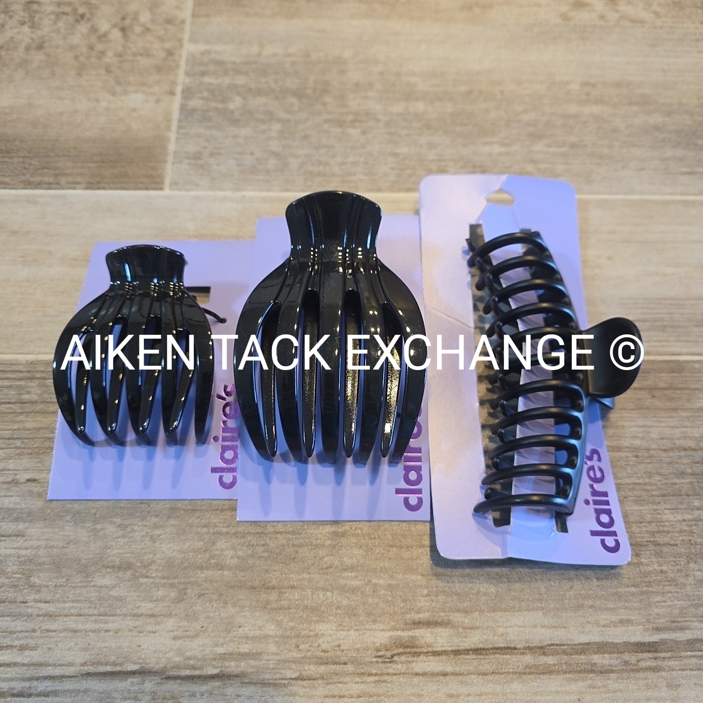 Claire's Claw Clip Bundle - 3 Total