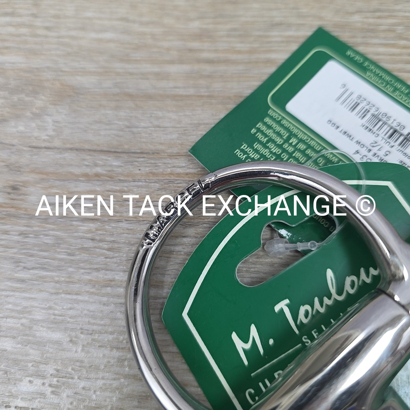 Marcel Toulouse Single Jointed Slow Twist Full Cheek Bit 5.5"