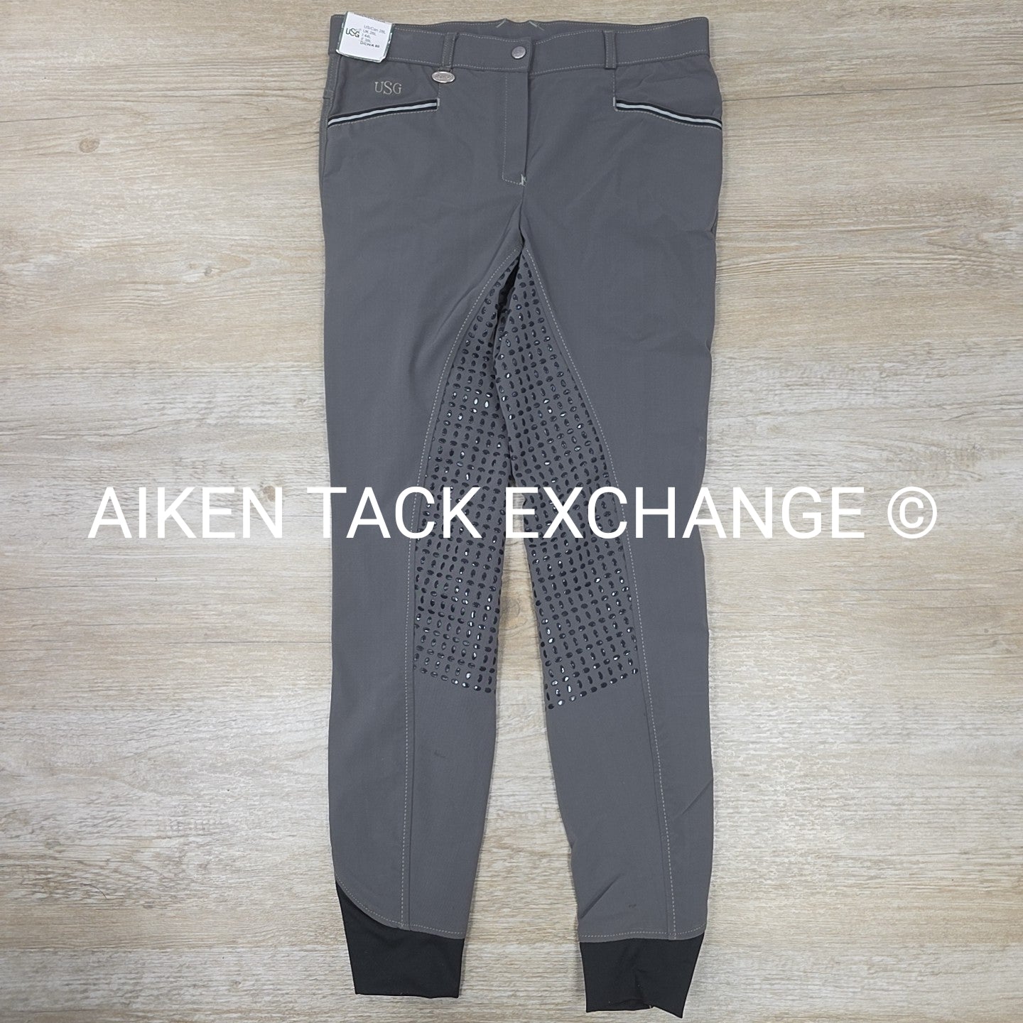 KL Select USG Ava Silicone Full Seat Breeches, Women's Size 28 L