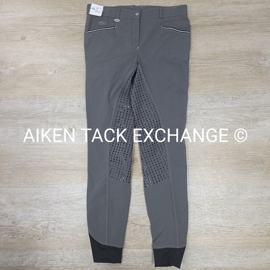 KL Select USG Ava Silicone Full Seat Breeches, Women's Size 28 L