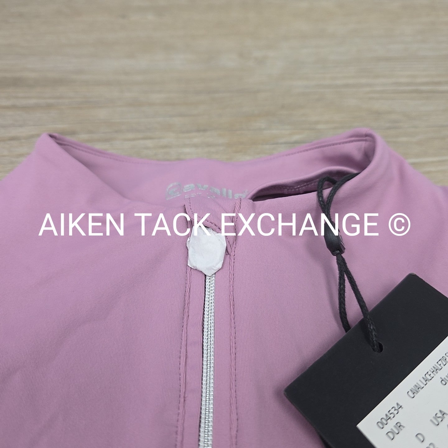 Cavallo Iron Horse Dressage Lace Short Sleeve Top, Size 4