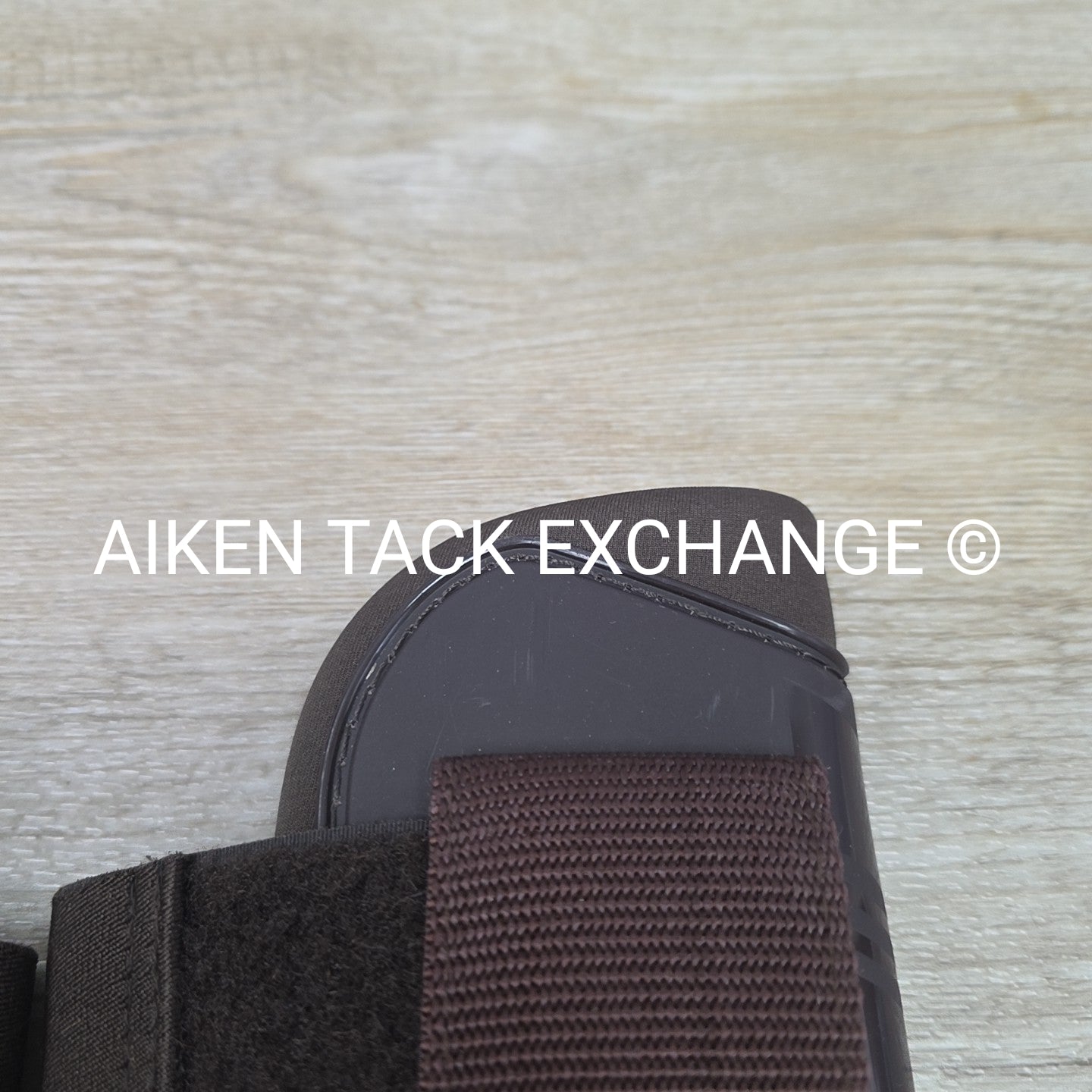 Horze Open Front Tendon Boot Set, Front & Hind, Brown, Size Full