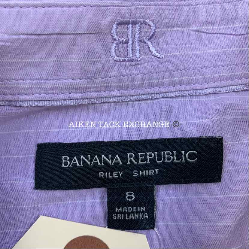 Banana Republic Riley Long Sleeve Shirt, Size 8