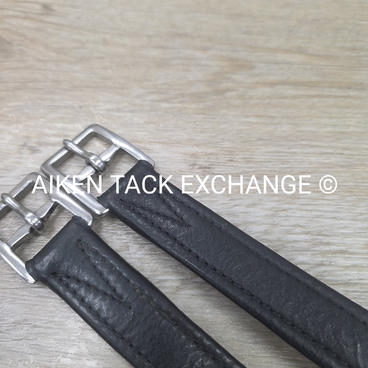 Passier Stirrup Leathers, Black, 59" / 150cm