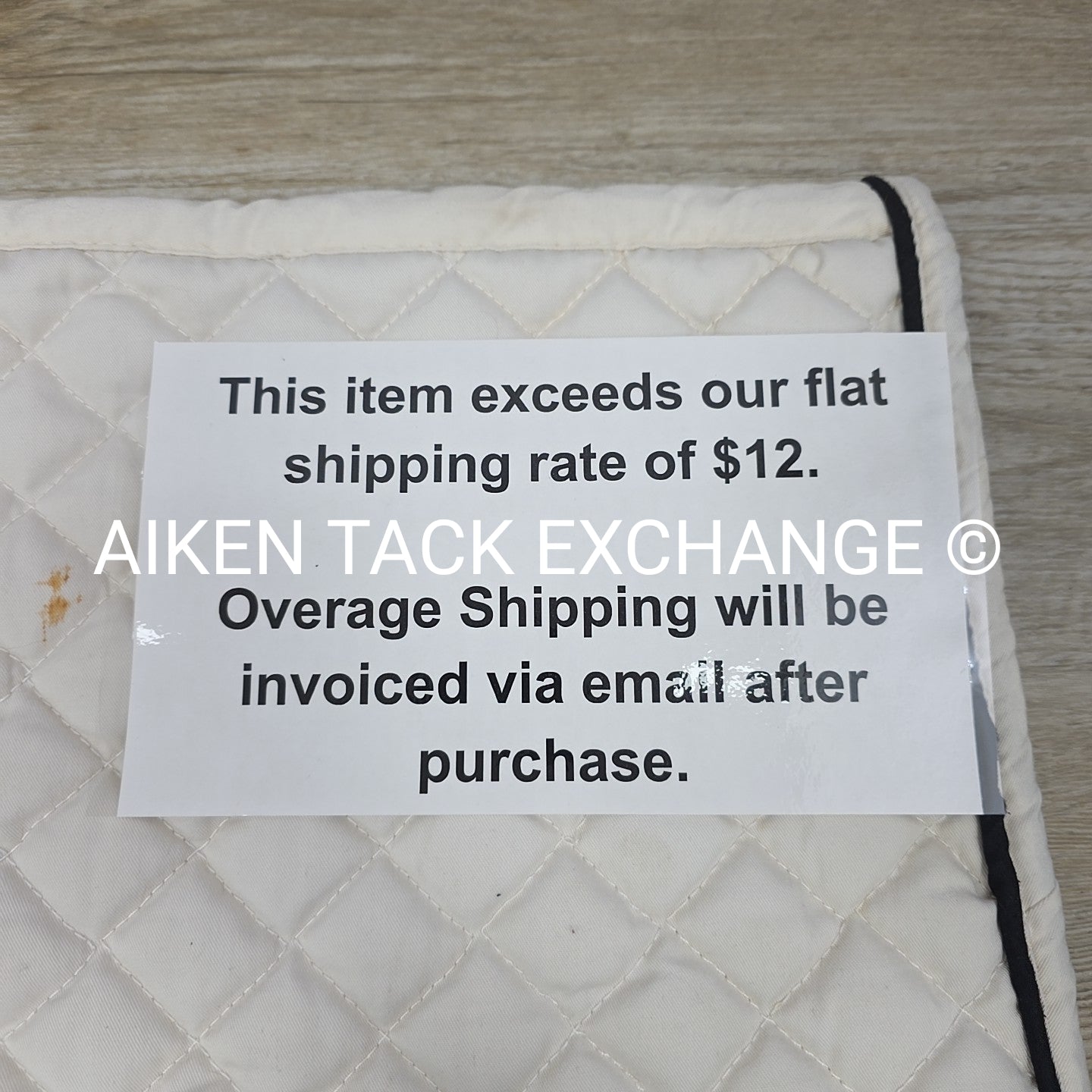 BARGAIN BUNDLE: Horze All Purpose Saddle Pad & Unknown Jump Saddle Pad