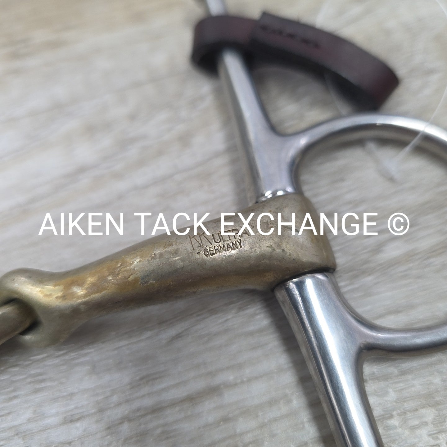 Herm Sprenger Dynamic RS Sensogan Double Joint Full Cheek Bit with Keepers 5"