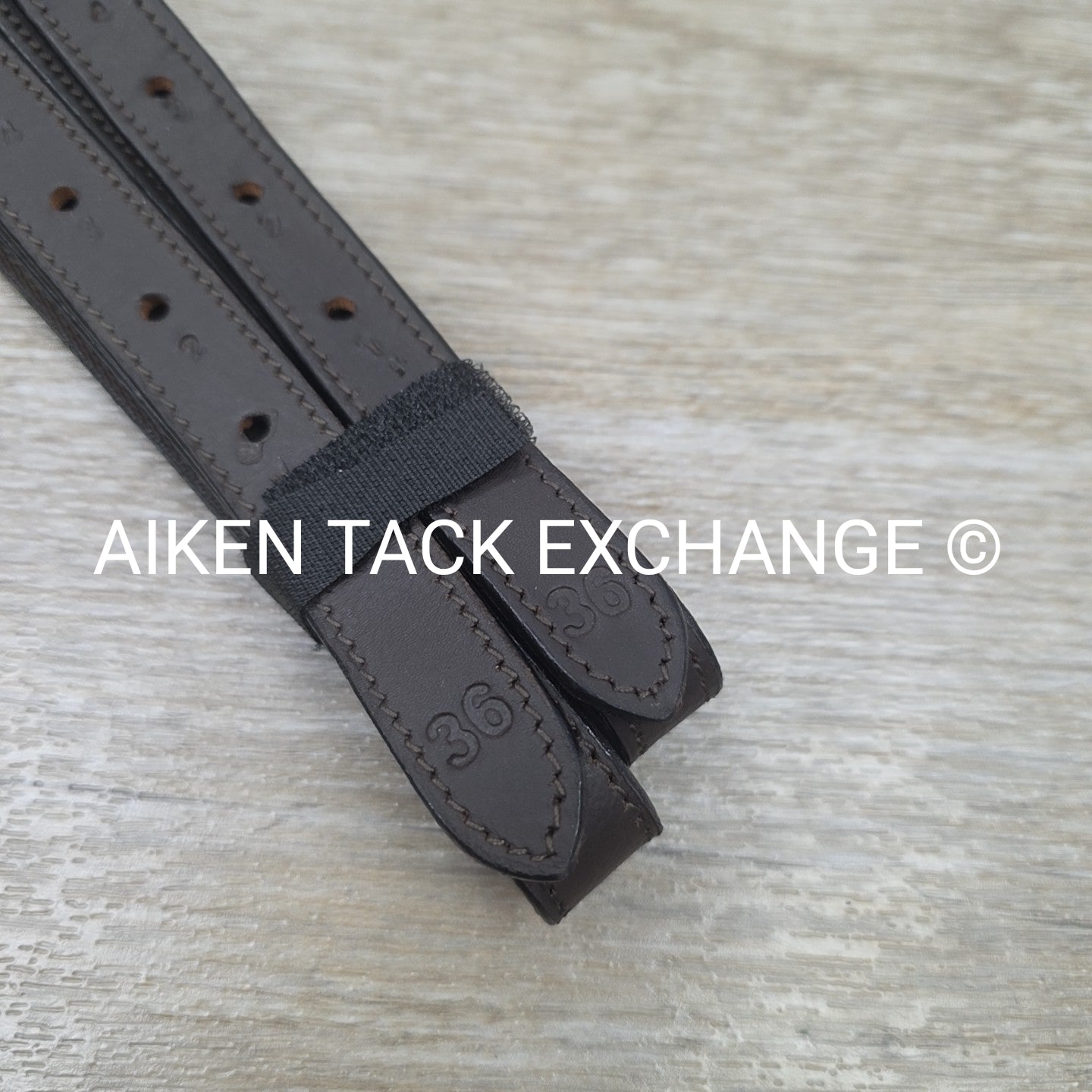 HDR Nylon Lined Stirrup Leathers, Havana, 36"