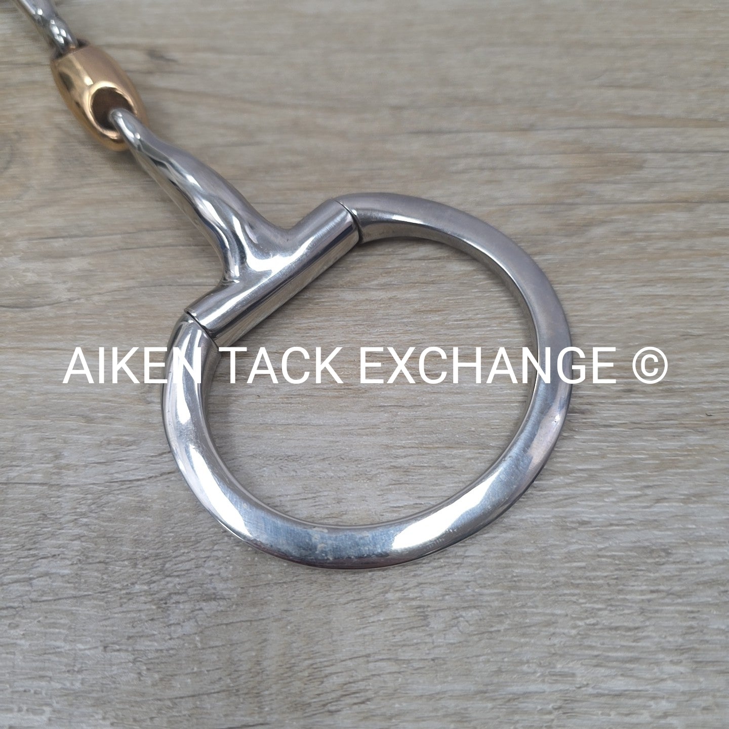 Korsteel Double Joint Copper Oval Link Eggbutt Bit 5.5"