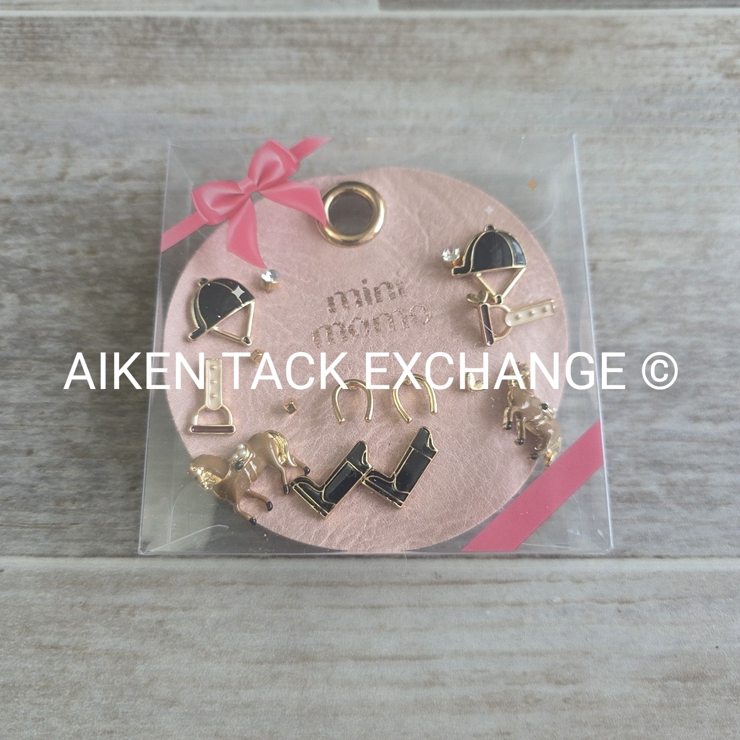 Equestrian Earring Set - 8 Pairs Total