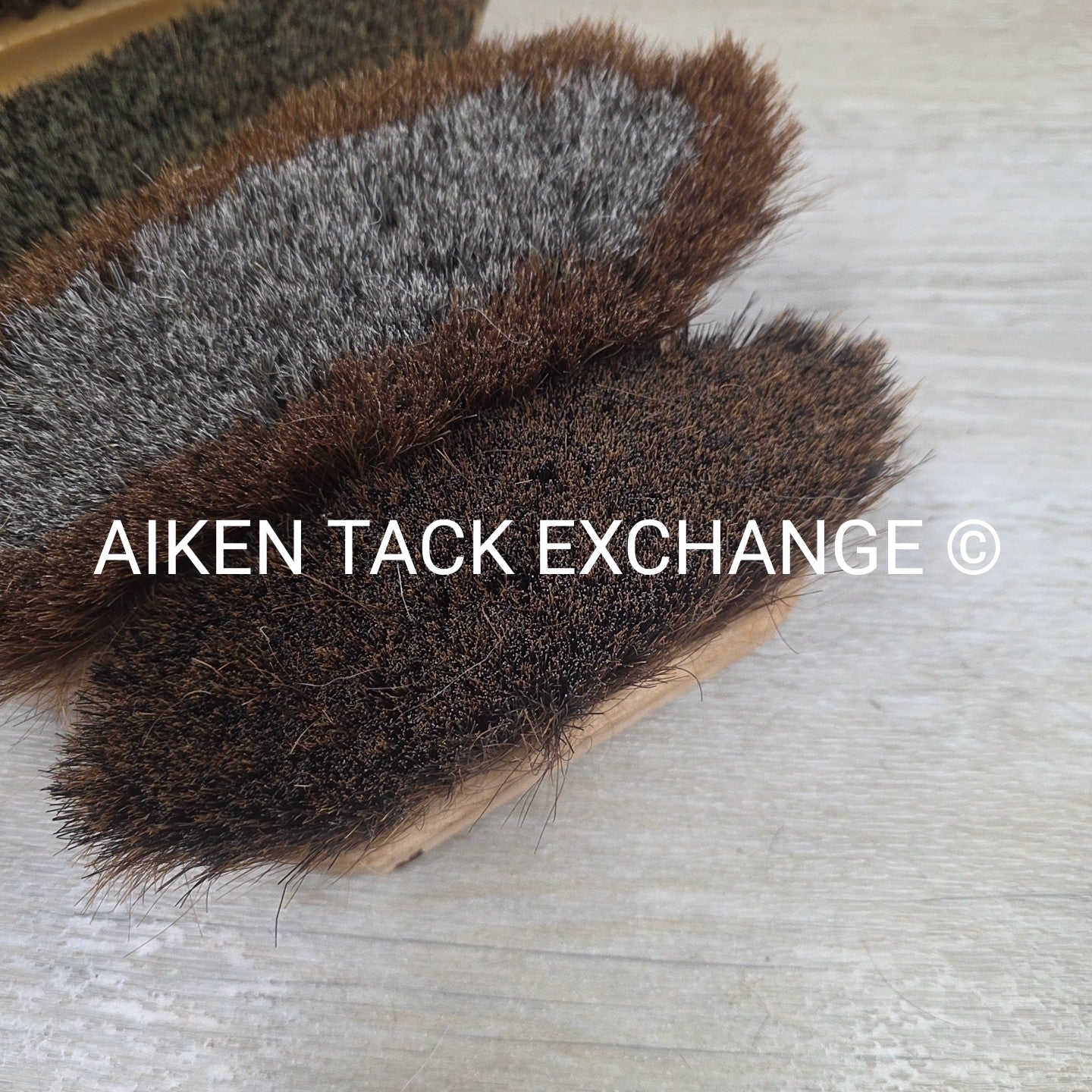 BARGAIN BUNDLE: 4 Horse Hair Grooming Brushes