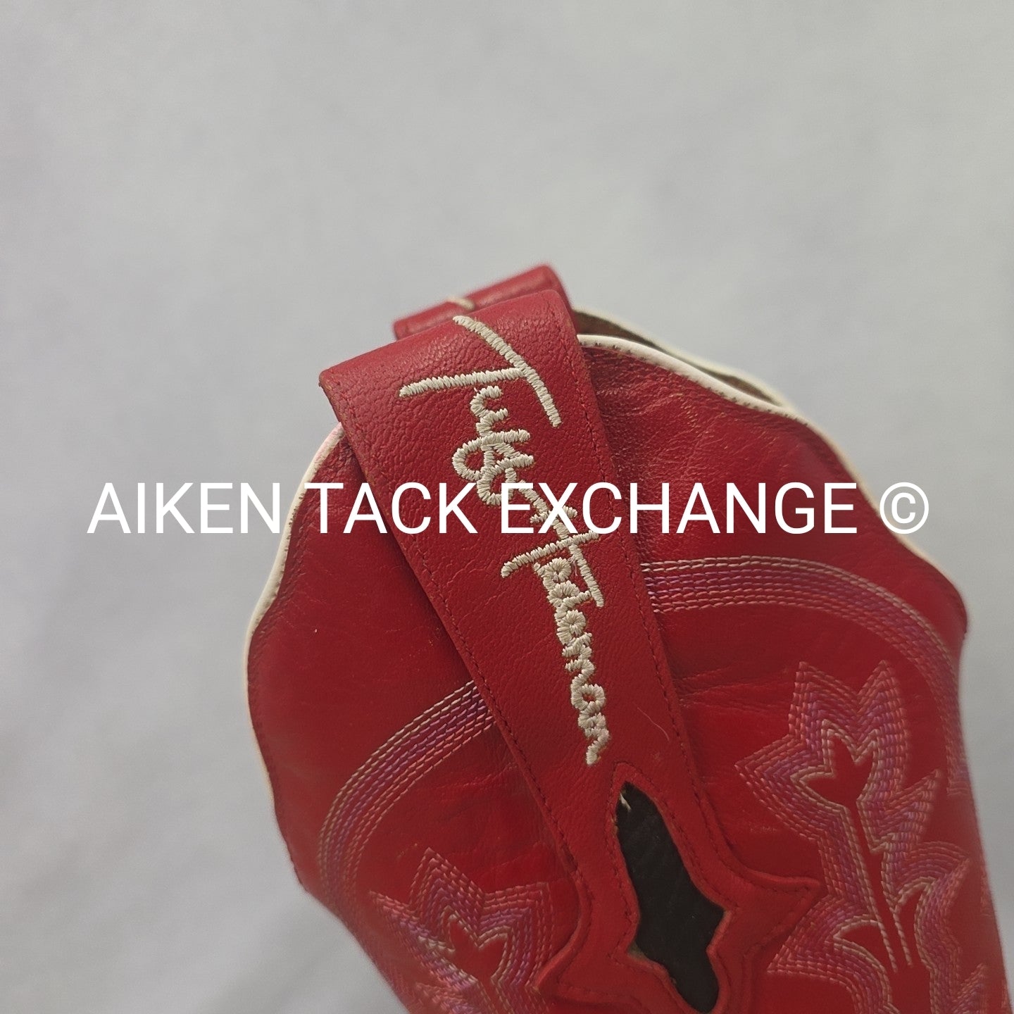 Tuff Hedemen Resistol Western Boots, Size 6.5B