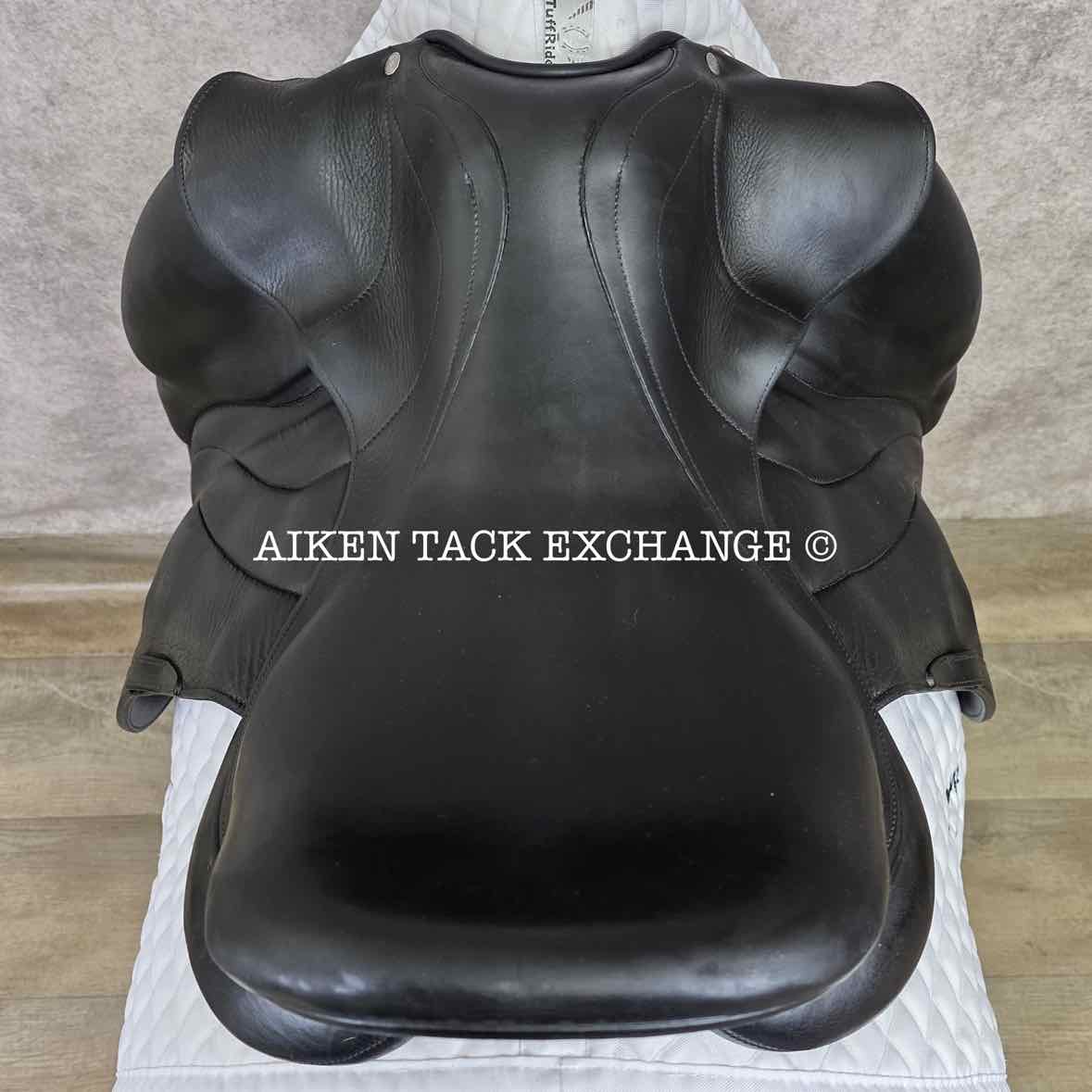 2014 Antares Concept Monoflap Dressage Saddle, 18" Seat, 3R Flap, Medium Wide Tree, Foam Panels, Full Buffalo Leather