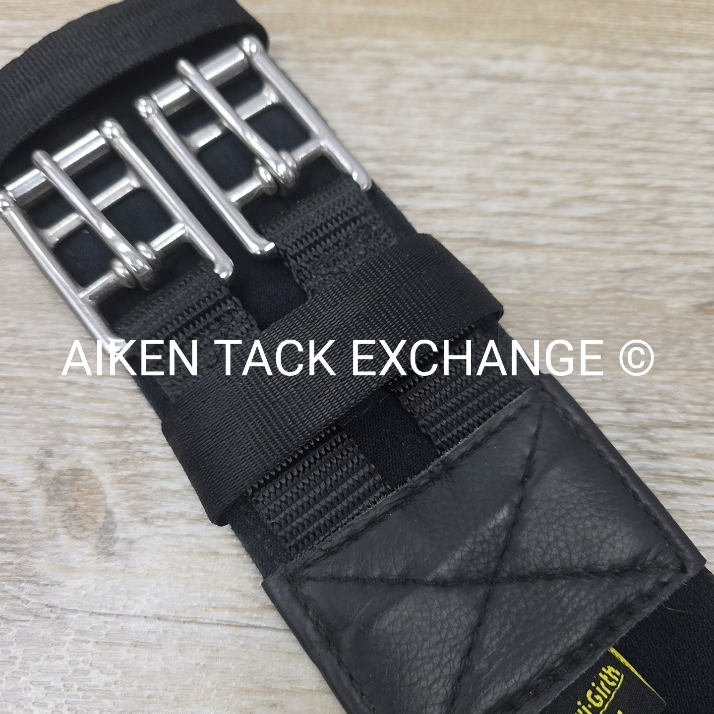 Flexi-Girth Dressage / Treeless Girth, Black, 22"