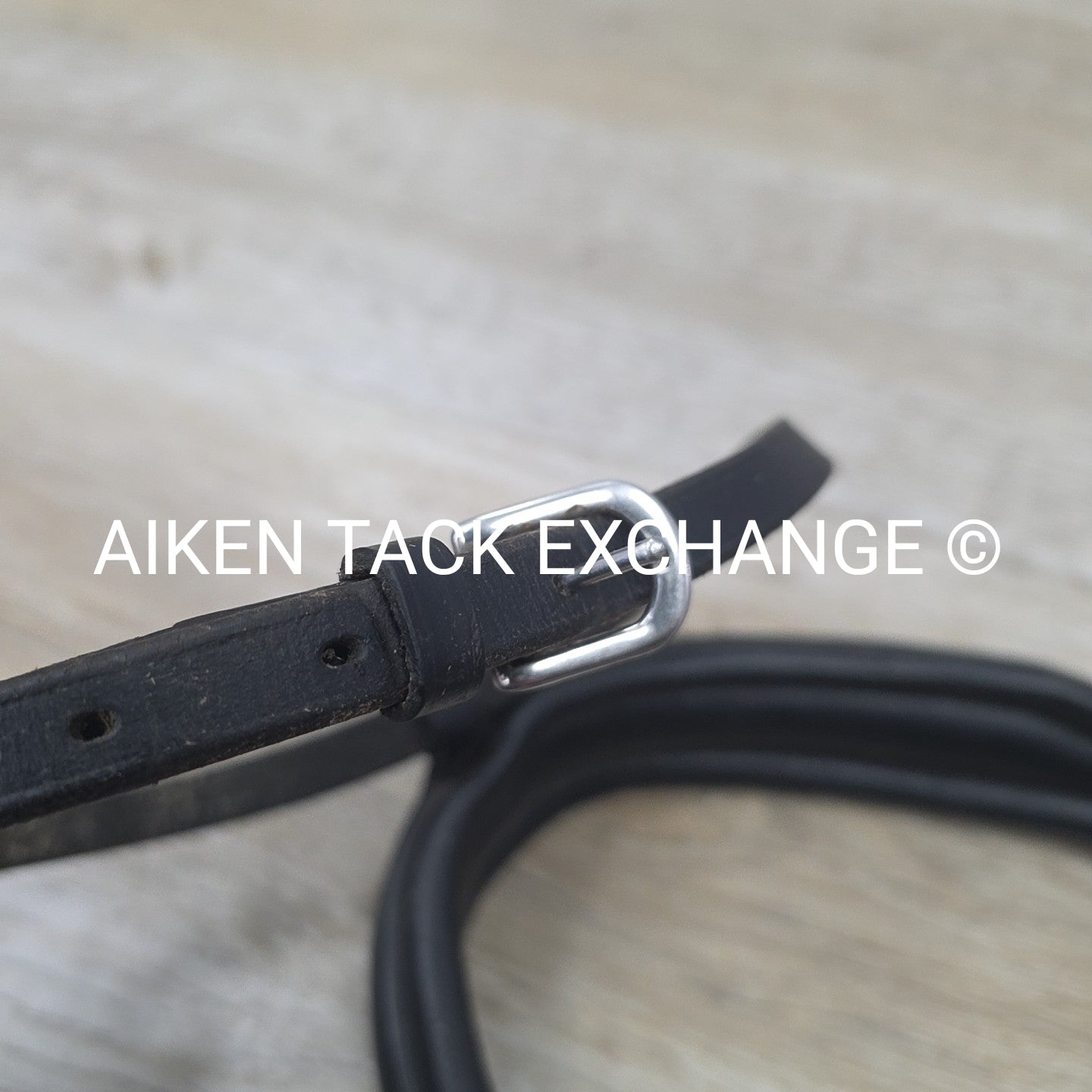 Passier Crank Noseband with Flash, Black, Size Full