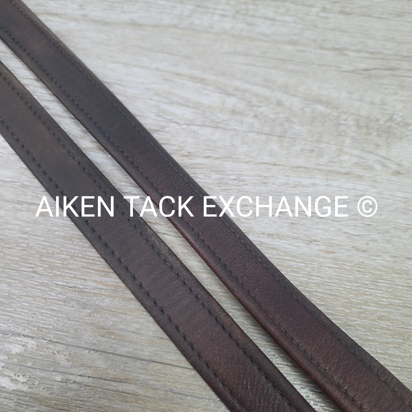 Dover Saddlery Circuit Lined Stirrup Leathers, Brown, 54"