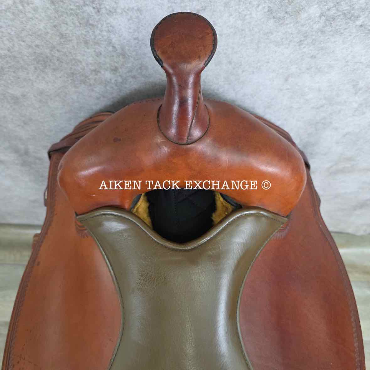 2004 Circle Y 1651 Park & Trail Western Saddle, 16" Seat, Regular Flex Lite Tree - Semi QH Bars