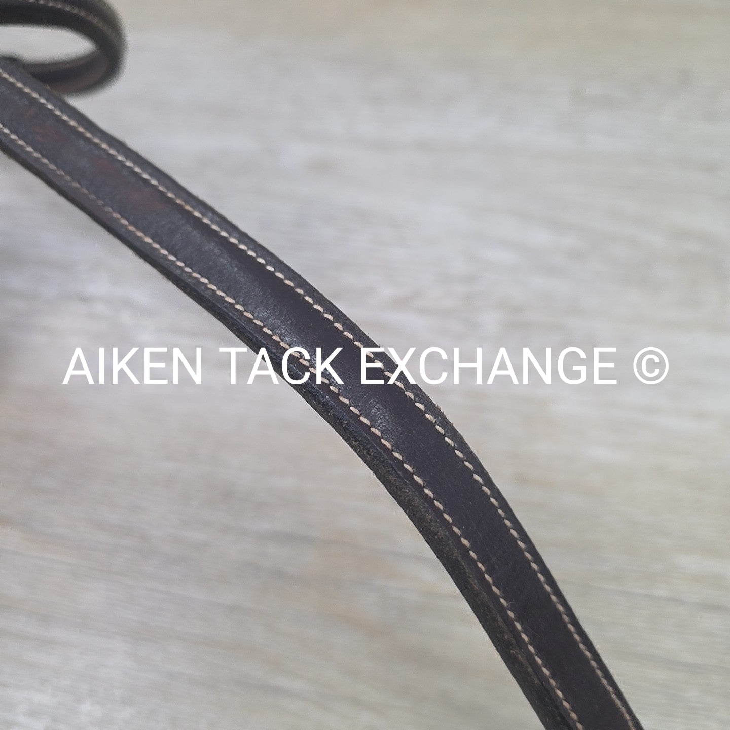 Plain Raised Standing Martingale, Brown, Size Pony